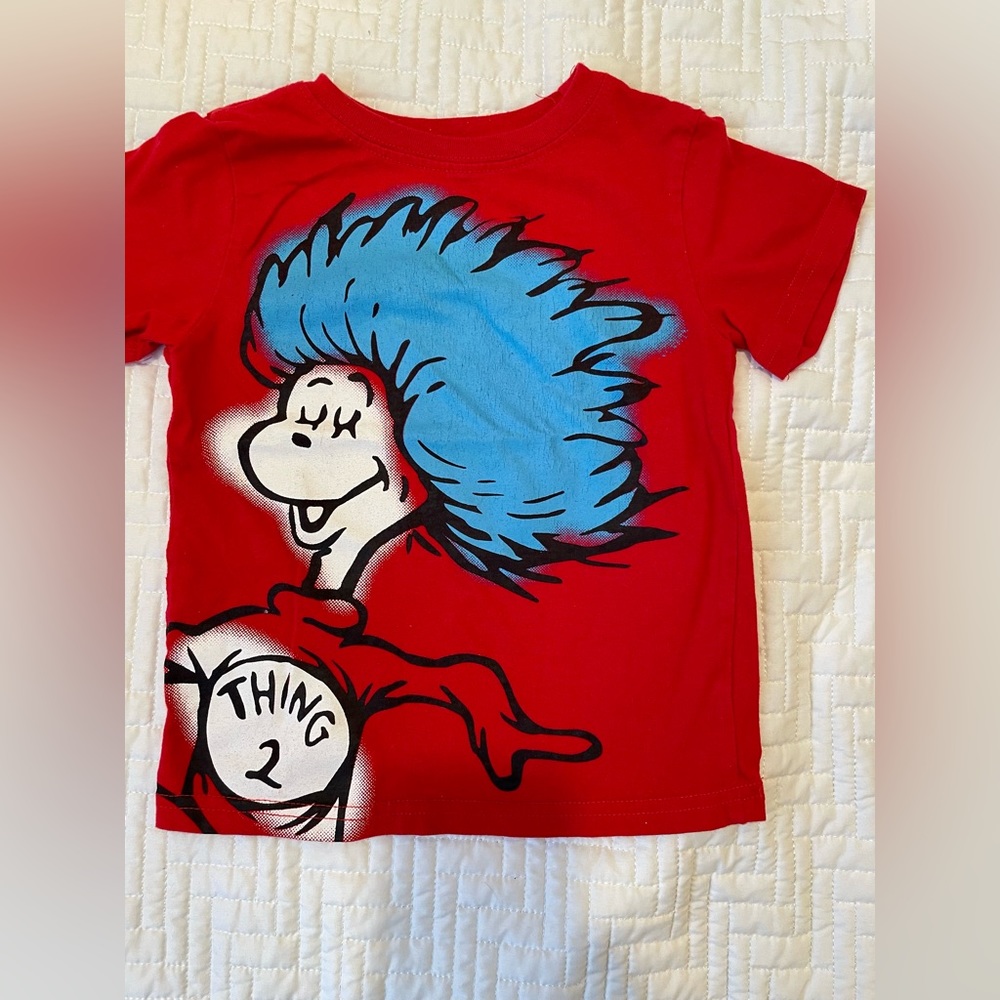 2 Dr. Seuss shirts